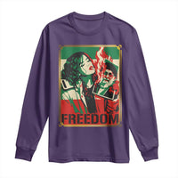Free Iran Protest Long Sleeve Shirt Support Women Life Freedom Statement