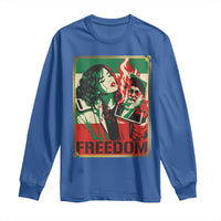 Free Iran Protest Long Sleeve Shirt Support Women Life Freedom Statement