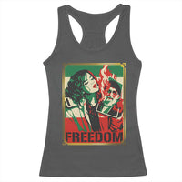 Free Iran Protest Racerback Tank Top Support Women Life Freedom Statement