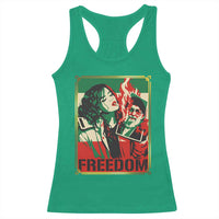 Free Iran Protest Racerback Tank Top Support Women Life Freedom Statement