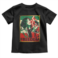Free Iran Protest Toddler T Shirt Support Women Life Freedom Statement