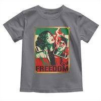 Free Iran Protest Toddler T Shirt Support Women Life Freedom Statement