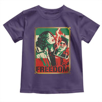 Free Iran Protest Toddler T Shirt Support Women Life Freedom Statement