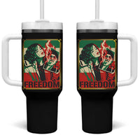 Free Iran Protest Tumbler With Handle Support Women Life Freedom Statement