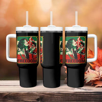 Free Iran Protest Tumbler With Handle Support Women Life Freedom Statement