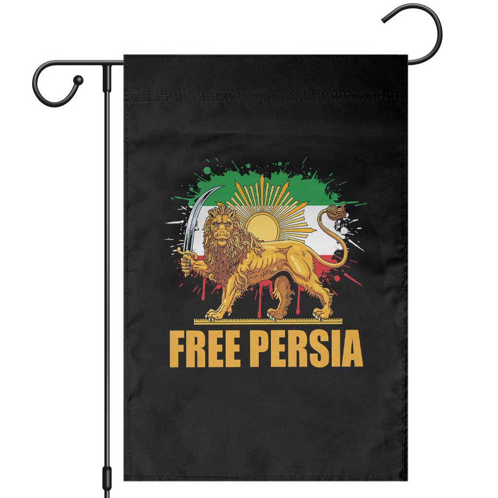 Free Persian Garden Flag Iran Flag Lion And Sun Persian Pride Iranian Protests