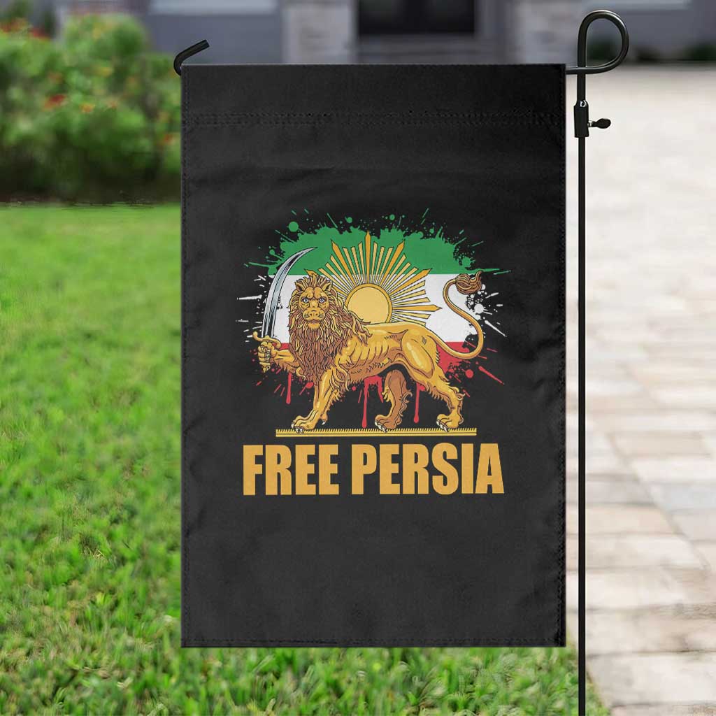 Free Persian Garden Flag Iran Flag Lion And Sun Persian Pride Iranian Protests