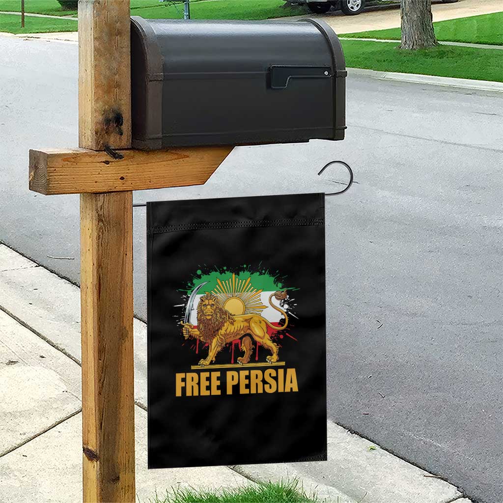 Free Persian Garden Flag Iran Flag Lion And Sun Persian Pride Iranian Protests