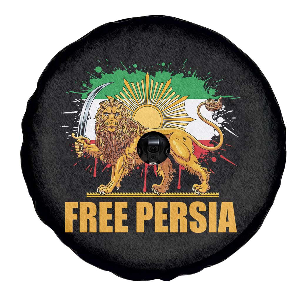 Free Persian Spare Tire Cover Iran Flag Lion And Sun Persian Pride Iranian Protests