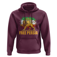 Free Persian Hoodie Iran Flag Lion And Sun Persian Pride Iranian Protests