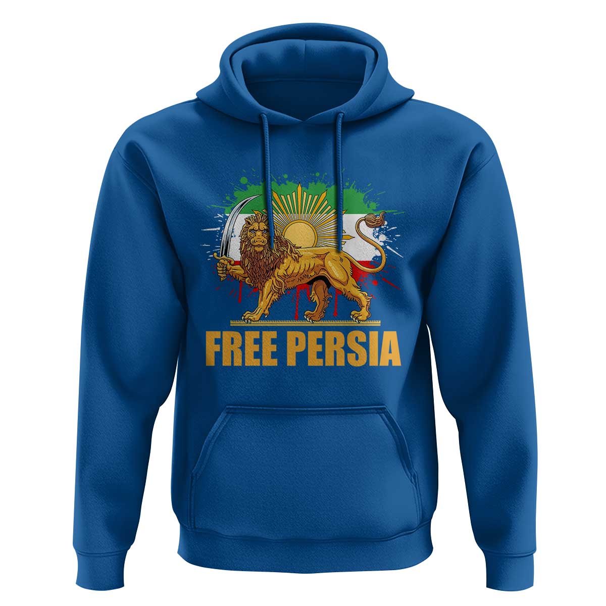 Free Persian Hoodie Iran Flag Lion And Sun Persian Pride Iranian Protests