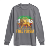 Free Persian Long Sleeve Shirt Iran Flag Lion And Sun Persian Pride Iranian Protests