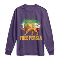 Free Persian Long Sleeve Shirt Iran Flag Lion And Sun Persian Pride Iranian Protests