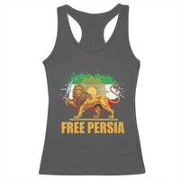 Free Persian Racerback Tank Top Iran Flag Lion And Sun Persian Pride Iranian Protests