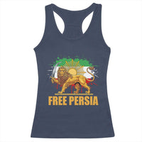 Free Persian Racerback Tank Top Iran Flag Lion And Sun Persian Pride Iranian Protests