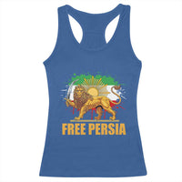 Free Persian Racerback Tank Top Iran Flag Lion And Sun Persian Pride Iranian Protests