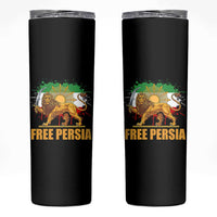 Free Persian Skinny Tumbler Iran Flag Lion And Sun Persian Pride Iranian Protests