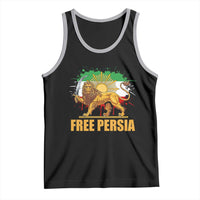 Free Persian Tank Top Iran Flag Lion And Sun Persian Pride Iranian Protests