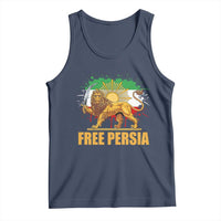 Free Persian Tank Top Iran Flag Lion And Sun Persian Pride Iranian Protests