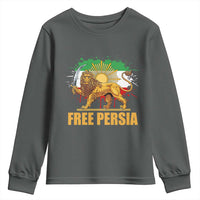 Free Persian Youth Sweatshirt Iran Flag Lion And Sun Persian Pride Iranian Protests