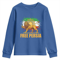 Free Persian Youth Sweatshirt Iran Flag Lion And Sun Persian Pride Iranian Protests