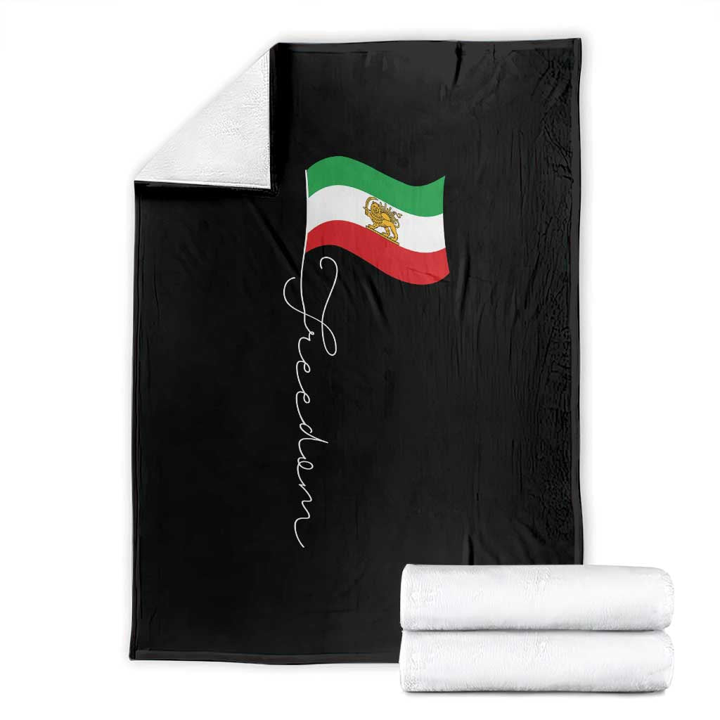 Persian Freedom Throw Blanket Free Iran Proud Persian Iranian