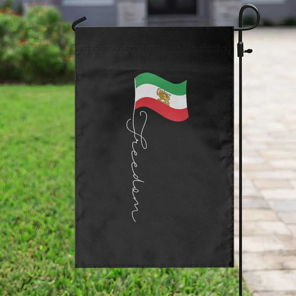 Persian Freedom Garden Flag Free Iran Proud Persian Iranian