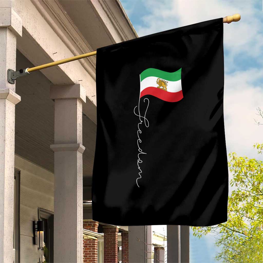 Persian Freedom Garden Flag Free Iran Proud Persian Iranian