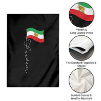 Persian Freedom Garden Flag Free Iran Proud Persian Iranian