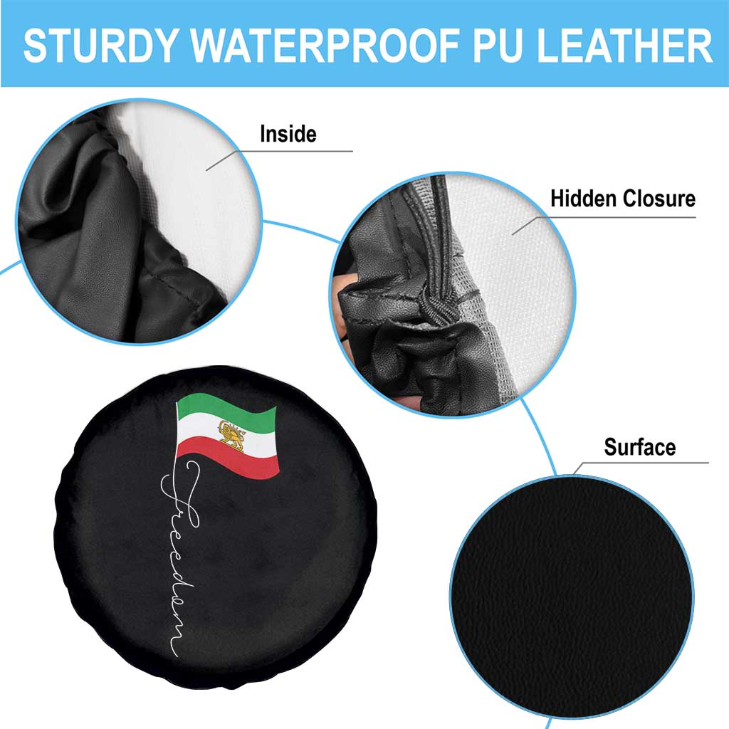 Persian Freedom Spare Tire Cover Free Iran Proud Persian Iranian
