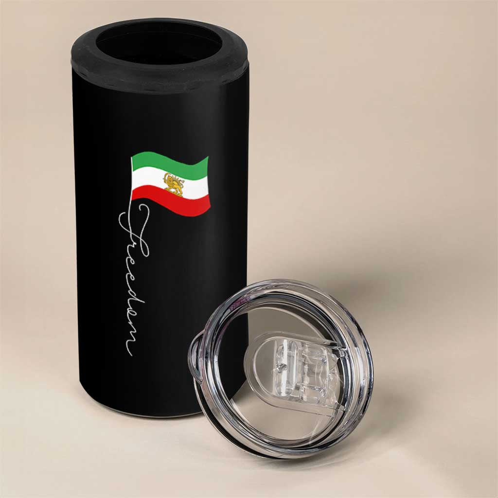 Persian Freedom 4 in 1 Can Cooler Tumbler Free Iran Proud Persian Iranian