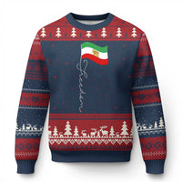 Persian Freedom Ugly Christmas Sweater Free Iran Proud Persian Iranian
