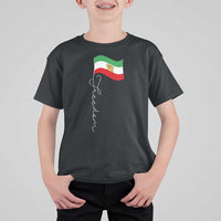 Persian Freedom T Shirt For Kid Free Iran Proud Persian Iranian