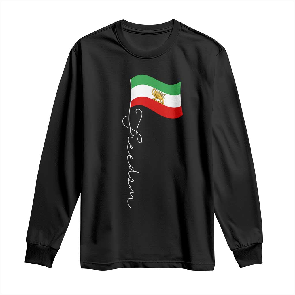 Persian Freedom Long Sleeve Shirt Free Iran Proud Persian Iranian