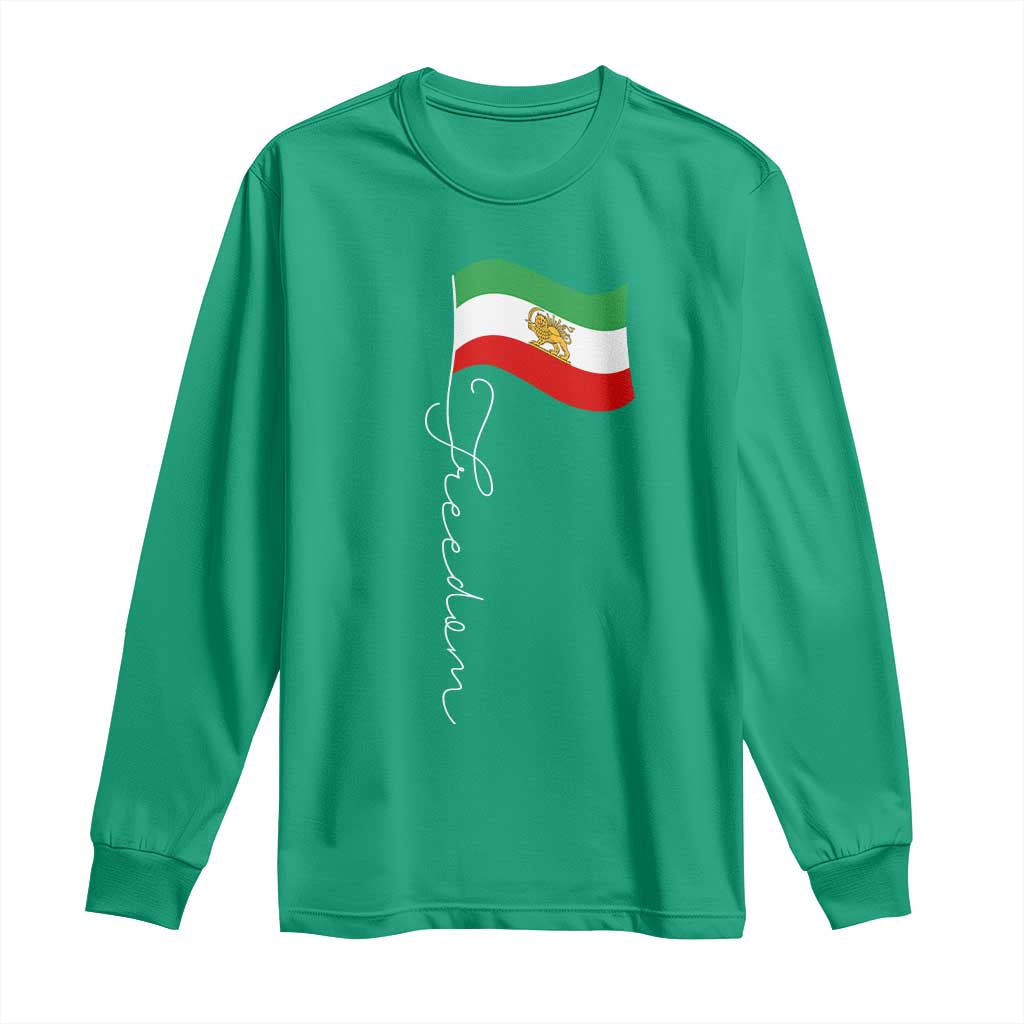Persian Freedom Long Sleeve Shirt Free Iran Proud Persian Iranian
