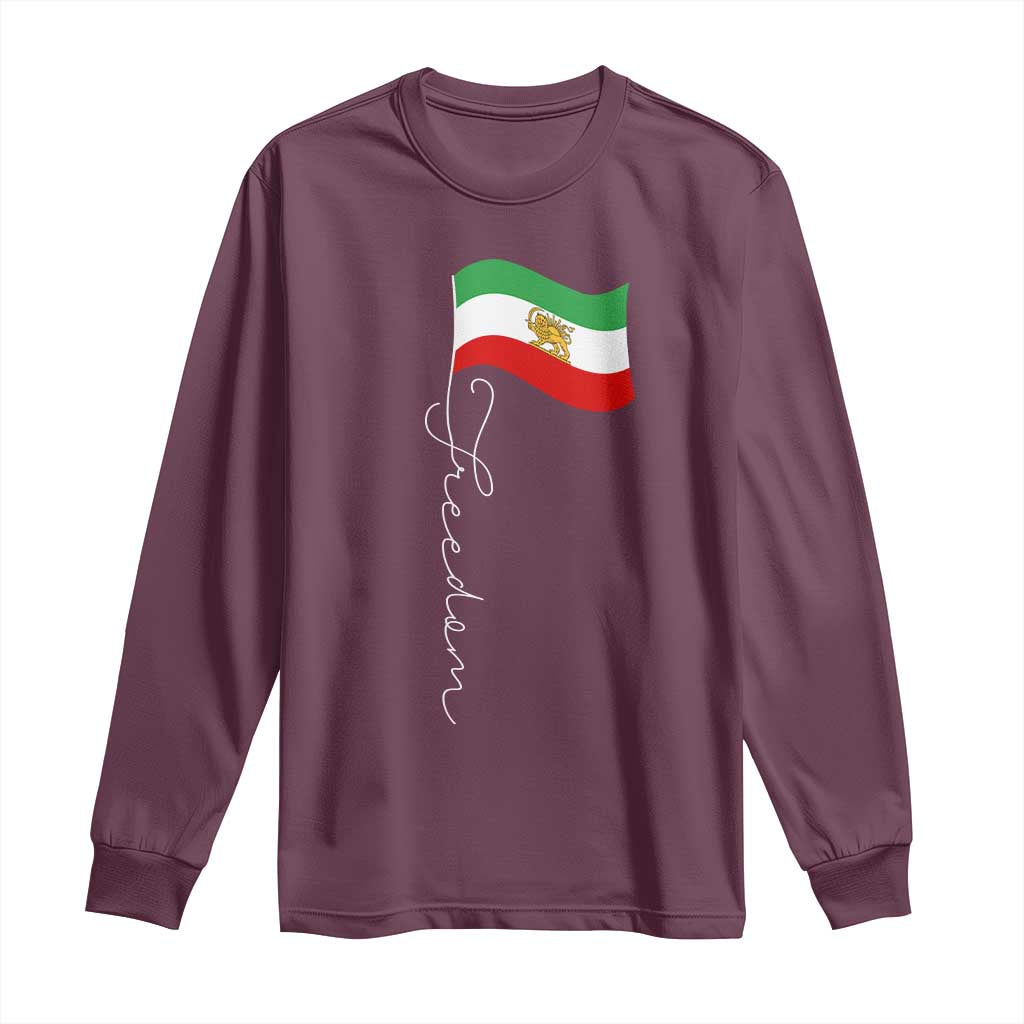Persian Freedom Long Sleeve Shirt Free Iran Proud Persian Iranian