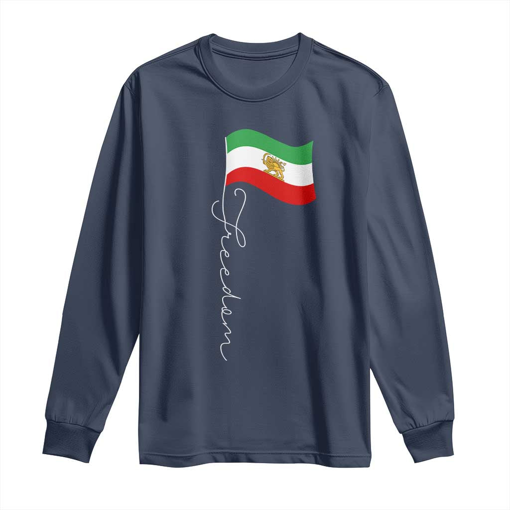 Persian Freedom Long Sleeve Shirt Free Iran Proud Persian Iranian