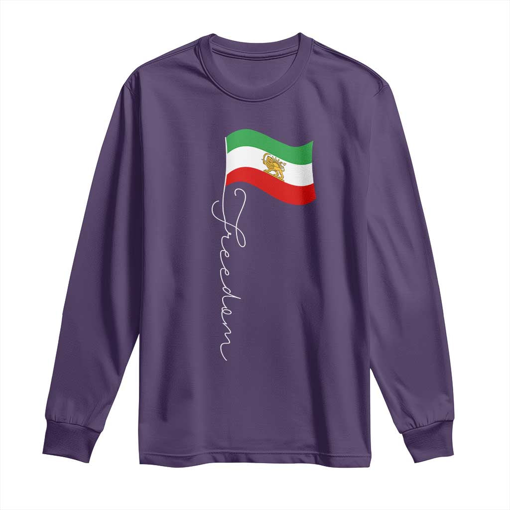Persian Freedom Long Sleeve Shirt Free Iran Proud Persian Iranian