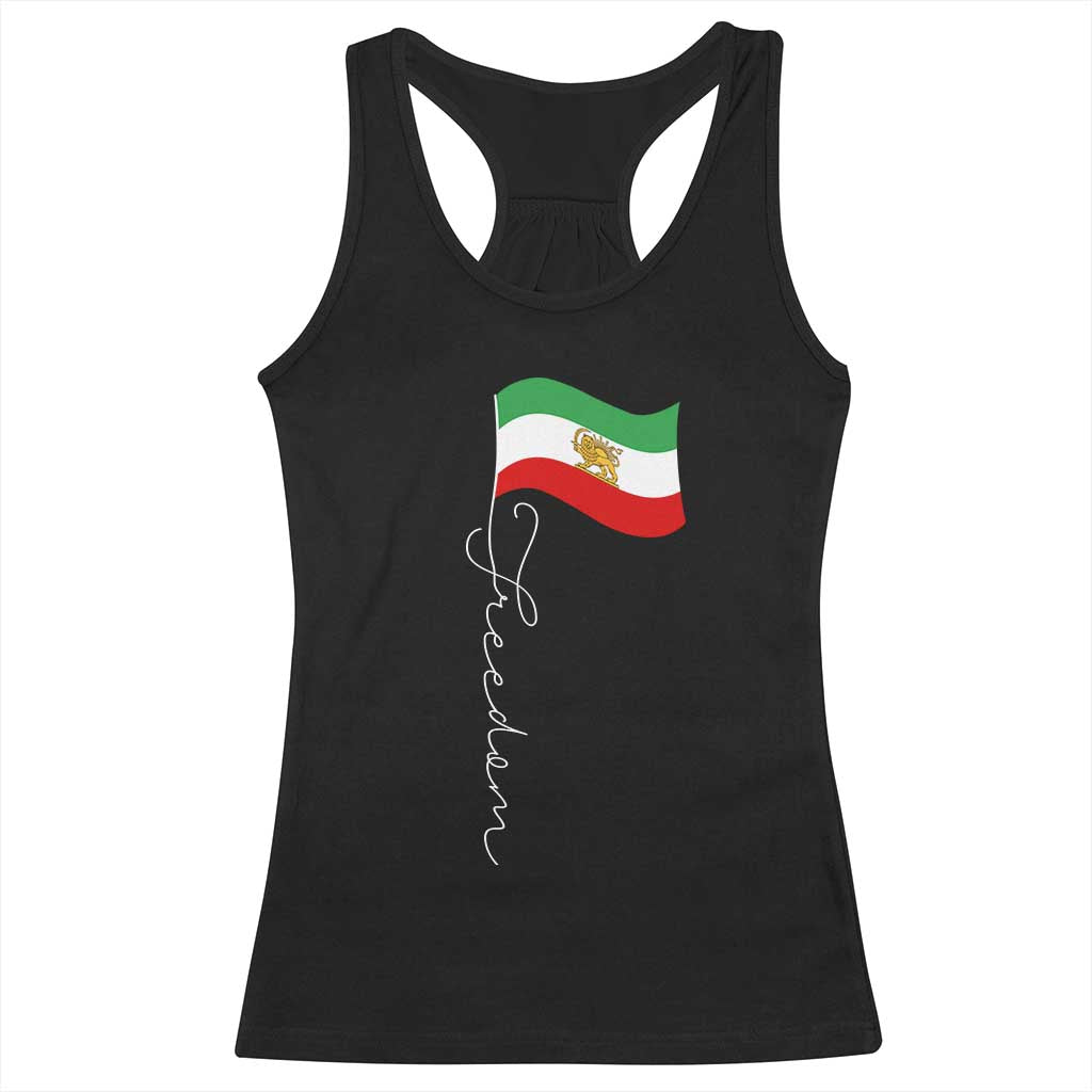 Persian Freedom Racerback Tank Top Free Iran Proud Persian Iranian