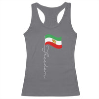 Persian Freedom Racerback Tank Top Free Iran Proud Persian Iranian