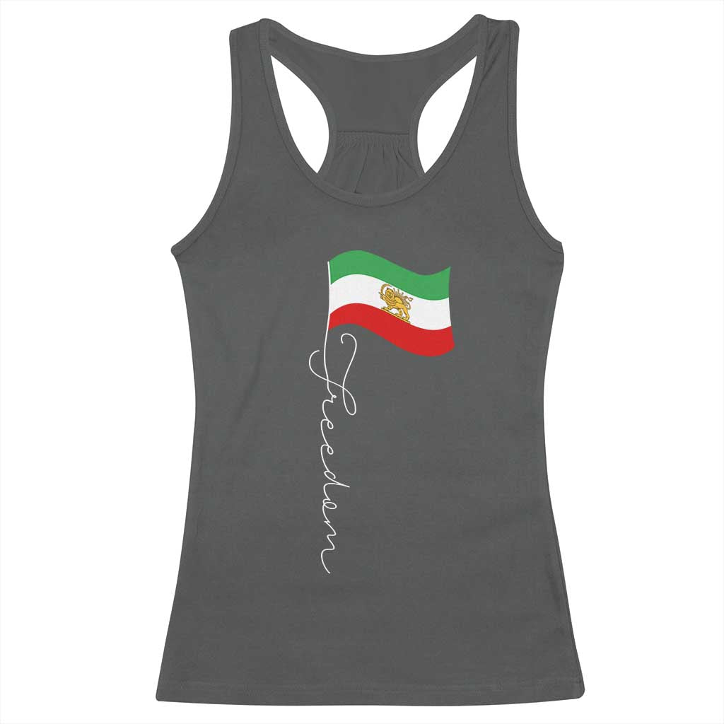 Persian Freedom Racerback Tank Top Free Iran Proud Persian Iranian