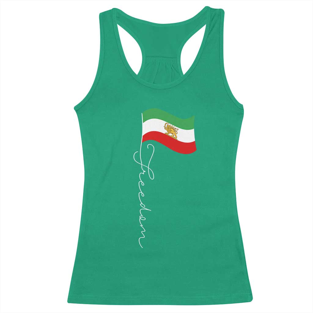 Persian Freedom Racerback Tank Top Free Iran Proud Persian Iranian