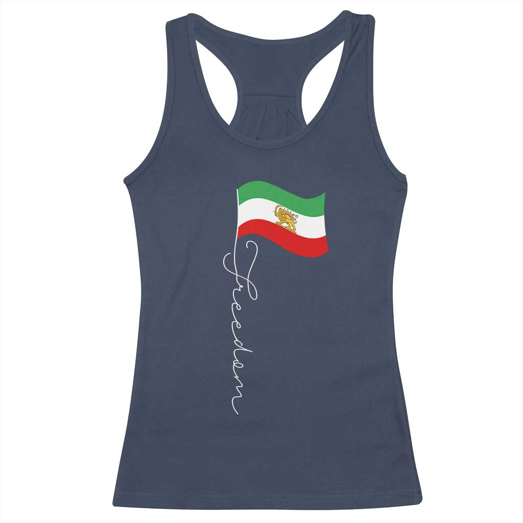 Persian Freedom Racerback Tank Top Free Iran Proud Persian Iranian