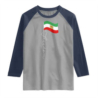 Persian Freedom Raglan Shirt Free Iran Proud Persian Iranian