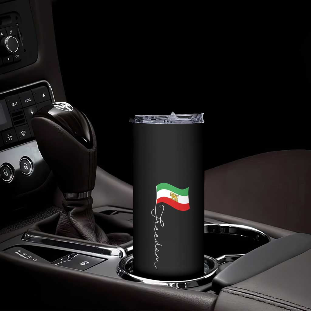 Persian Freedom Skinny Tumbler Free Iran Proud Persian Iranian