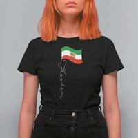Persian Freedom T Shirt For Women Free Iran Proud Persian Iranian