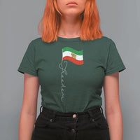 Persian Freedom T Shirt For Women Free Iran Proud Persian Iranian