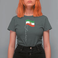 Persian Freedom T Shirt For Women Free Iran Proud Persian Iranian