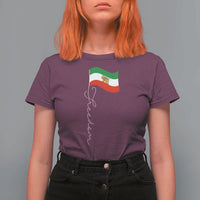 Persian Freedom T Shirt For Women Free Iran Proud Persian Iranian