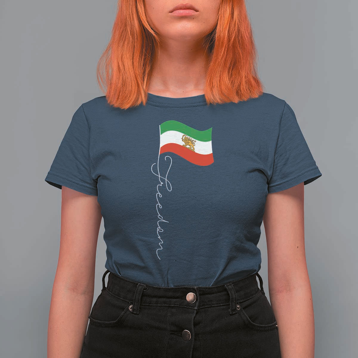 Persian Freedom T Shirt For Women Free Iran Proud Persian Iranian